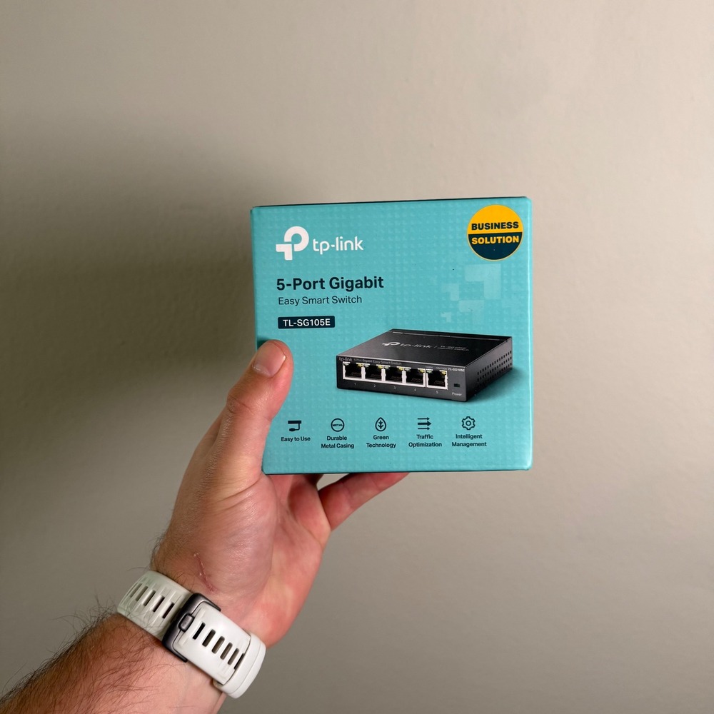 TP-Link 5-Port Gigabit Smart Switch‎ TL-SG105E Metal Casing Business Solution